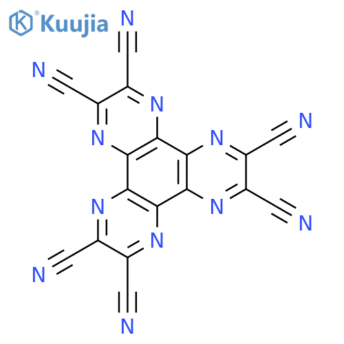 Dipyrazino2,3-f:2',3'-hquinoxaline-2,3,6,7,10,11-hexacarbonitrile structure
