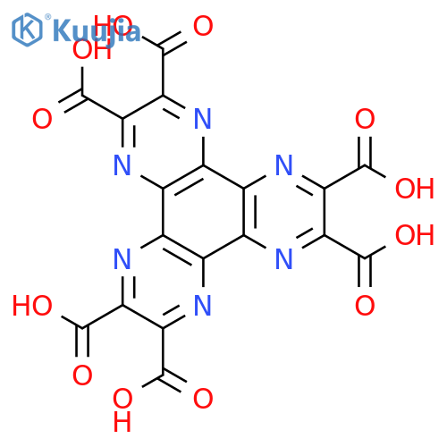 Dipyrazino[2,3-f:2',3'-h]quinoxalinehexacarboxylic acid structure