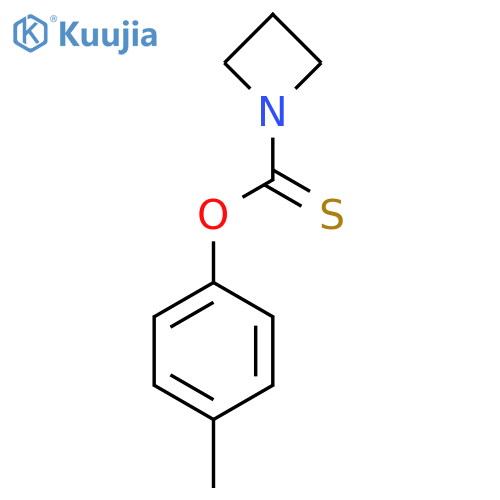 o-(p-Tolyl) 1-azetidinecarbothioate structure
