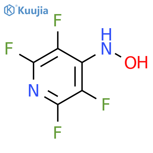 4-Pyridinamine, 2,3,5,6-tetrafluoro-N-hydroxy- structure