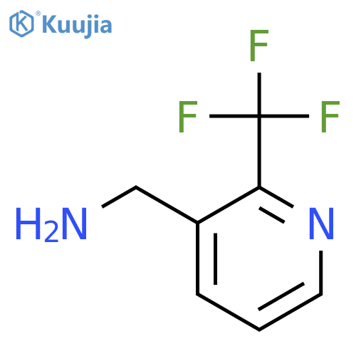 2-(trifluoromethyl)pyridin-3-ylmethanamine structure