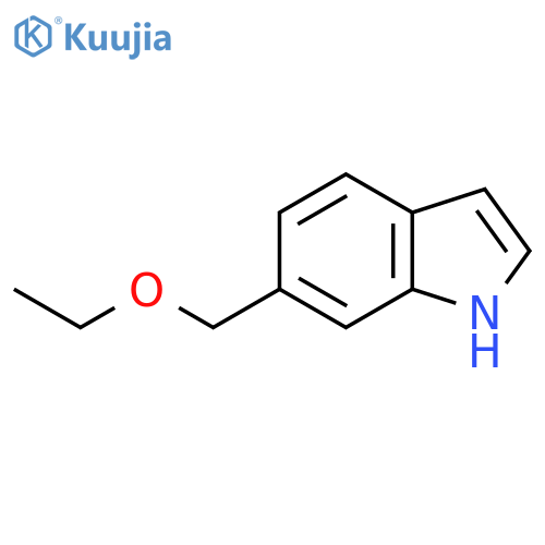 6-(Ethoxymethyl)-1H-indole structure