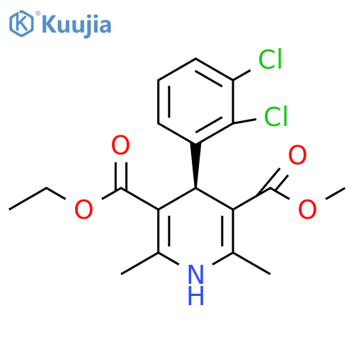 (S)-(-)-Felodipine structure