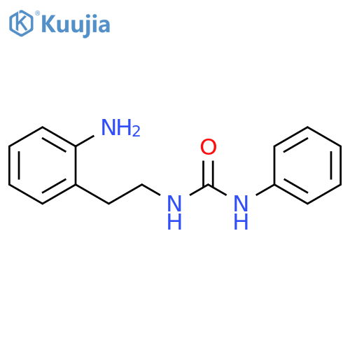 Urea, N-[2-(2-aminophenyl)ethyl]-N'-phenyl- structure