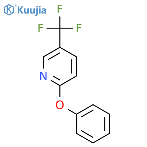 2-Phenoxy-5-(trifluoromethyl)pyridine structure