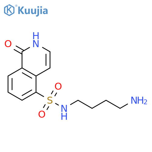 5-Isoquinolinesulfonamide, N-(4-aminobutyl)-1,2-dihydro-1-oxo- structure