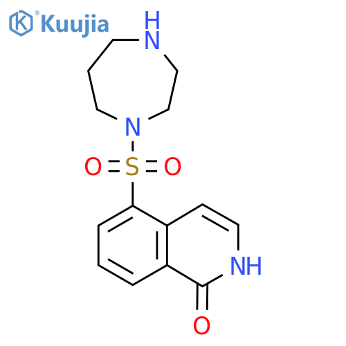 5-((1,4-Diazepan-1-yl)sulfonyl)isoquinolin-1(2H)-one structure
