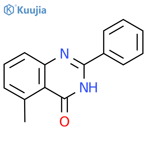 5-Methyl-2-phenylquinazolin-4(3H)-one structure
