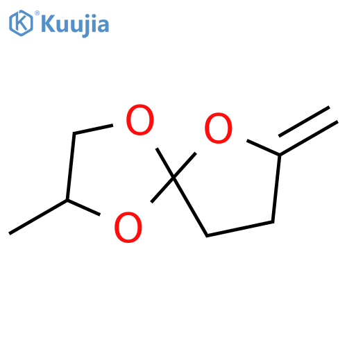1,4,6-Trioxaspiro[4.4]nonane, 2-methyl-7-methylene- structure