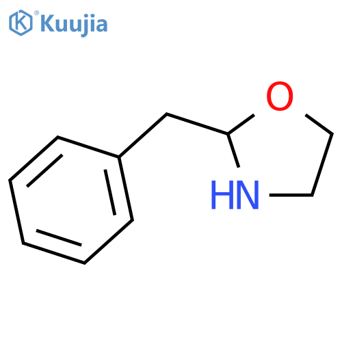 Oxazolidine, (phenylmethyl)- structure