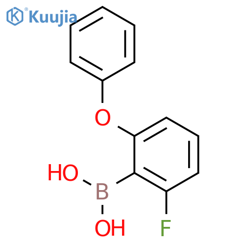 2-Fluoro-6-phenoxyphenylboronic Acid structure