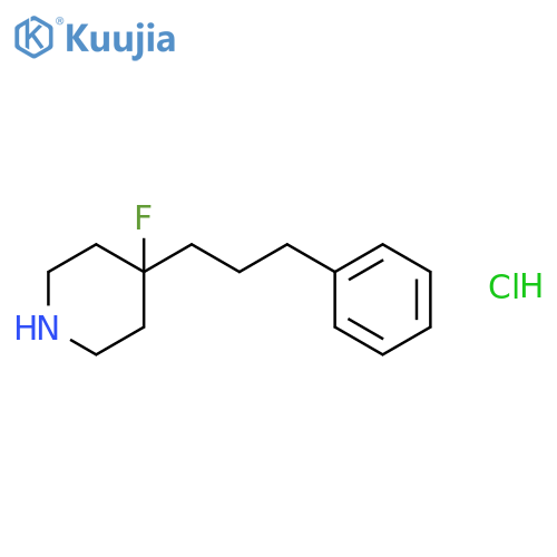 4-Fluoro-4-phenylpiperidine Hydrochloride structure