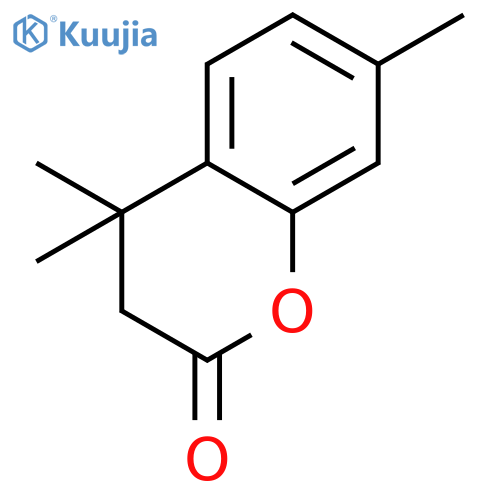4,4,7-trimethyl-3h-chromen-2-one structure