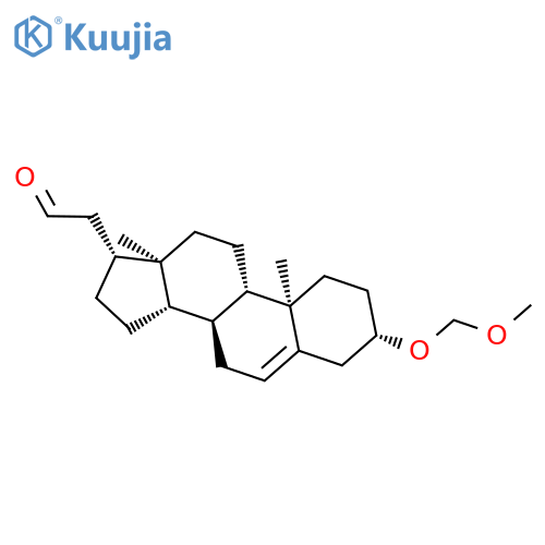 Pregn-5-en-21-al, 3-(methoxymethoxy)-, (3b)- structure