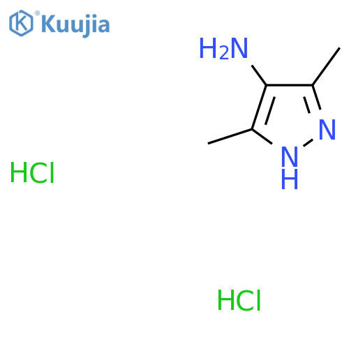 3,5-Dimethyl-1h-pyrazol-4-amine dihydrochloride structure
