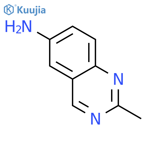 6-Quinazolinamine, 2-methyl- structure