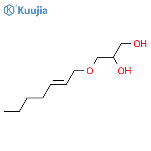 Glycerol 1-alkyl ethers; Glycerol 1-(2Z-heptenyl) ether structure