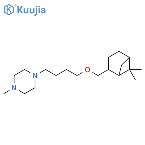 Piperazine,1-[4-[(6,6-dimethylbicyclo[3.1.1]hept-2-yl)methoxy]butyl]-4-methyl- structure