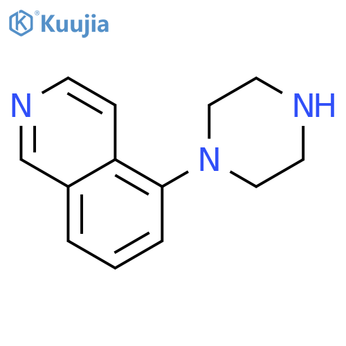5-(piperazin-1-yl)isoquinoline structure