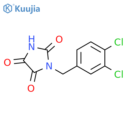 Imidazolidinetrione, [(3,4-dichlorophenyl)methyl]- structure