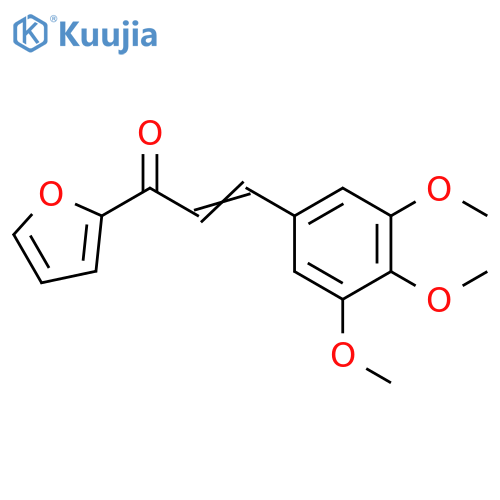 2-Propen-1-one, 1-(2-furanyl)-3-(3,4,5-trimethoxyphenyl)- structure