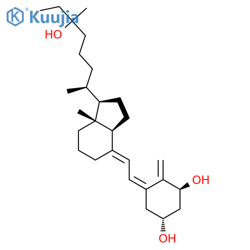 26-Homo-1,25-dihydroxyvitamin D3 structure