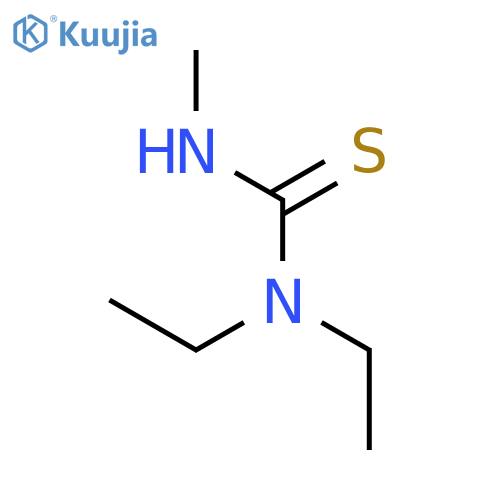 1,1-diethyl-3-methylthiourea structure