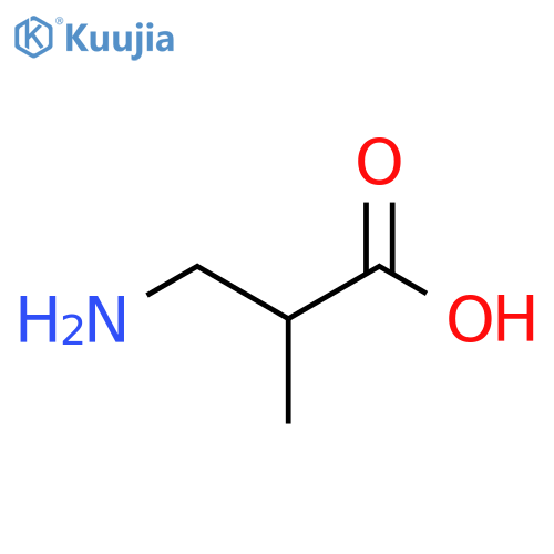 DL-3-Aminoisobutyric acid structure