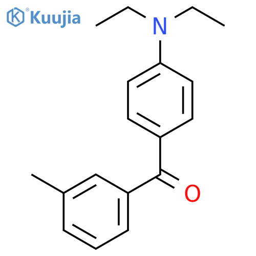 Methanone, [4-(diethylamino)phenyl](3-methylphenyl)- structure