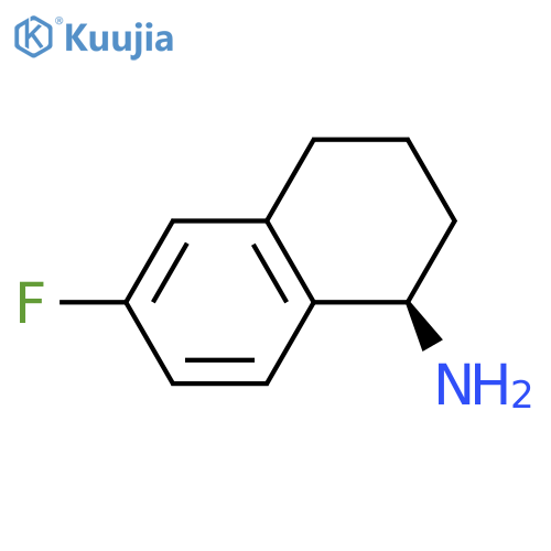 (1R)-6-fluoro-1,2,3,4-tetrahydronaphthalen-1-amine structure