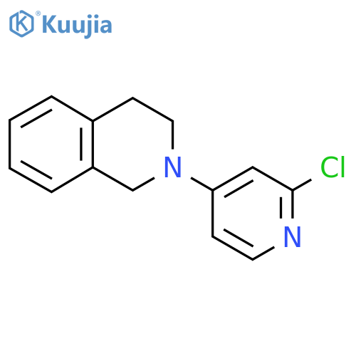 2-(2-Chloropyridin-4-yl)-1,2,3,4-tetrahydroisoquinoline structure