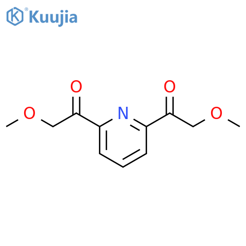 Ethanone, 1,1'-(2,6-pyridinediyl)bis[2-methoxy- structure