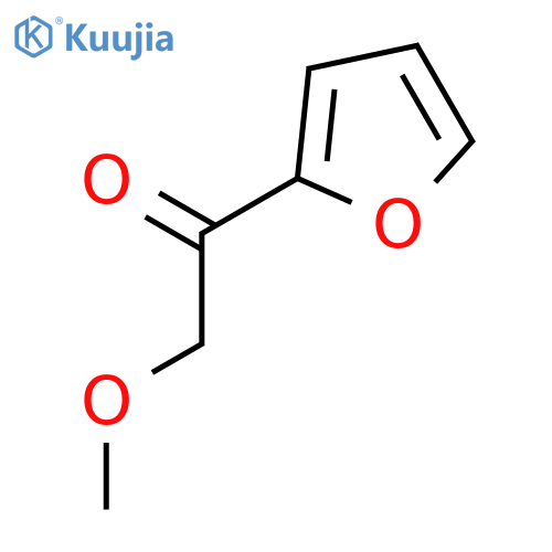 1-(furan-2-yl)-2-methoxyethan-1-one structure