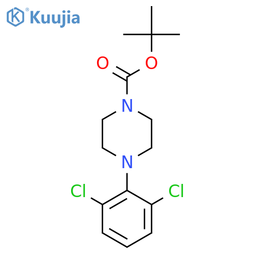 Tert-butyl 4-(2,6-dichlorophenyl)piperazine-1-carboxylate structure
