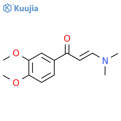 (2E)-1-(3,4-dimethoxyphenyl)-3-(dimethylamino)prop-2-en-1-one structure