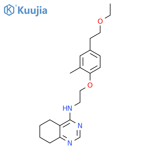 4-Quinazolinamine,N-[2-[4-(2-ethoxyethyl)-2-methylphenoxy]ethyl]-5,6,7,8-tetrahydro- structure