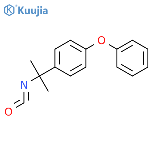 1-(2-isocyanatopropan-2-yl)-4-phenoxybenzene structure