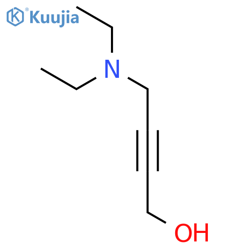 4-(Diethylamino)-2-butyn-1-ol structure