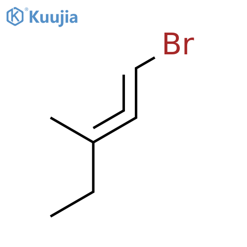 1,2-Pentadiene, 1-bromo-3-methyl- structure