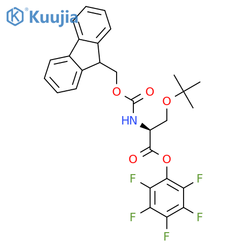 Fmoc-Ser(tBu)-OPfp structure