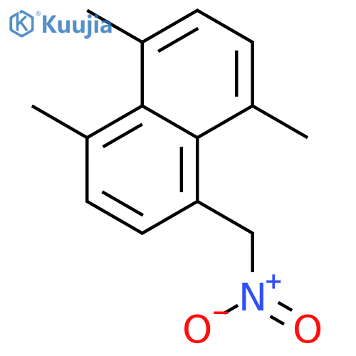 Naphthalene, 1,4,5-trimethyl-8-(nitromethyl)- structure