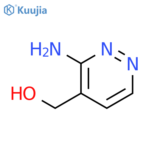 3-amino-4-Pyridazinemethanol structure