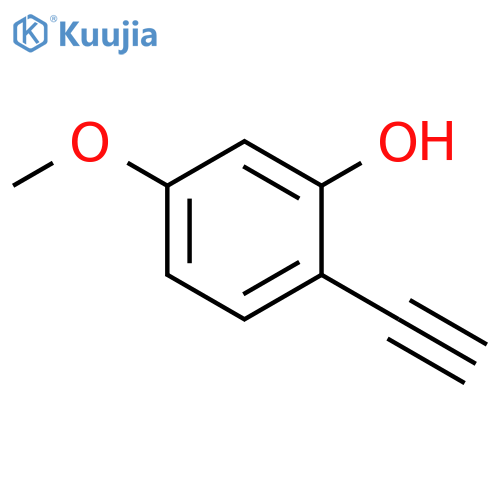 2-ethynyl-5-methoxyPhenol structure