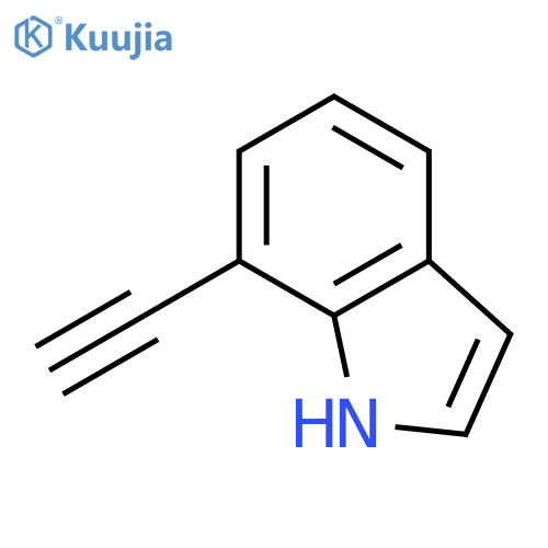 7-ethynyl-1H-indole structure