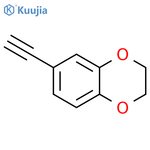 6-ethynyl-2,3-dihydro-1,4-benzodioxine structure