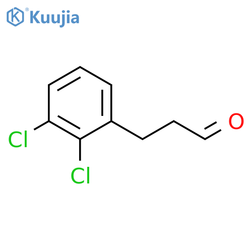 3-(2,3-dichlorophenyl)propanal structure