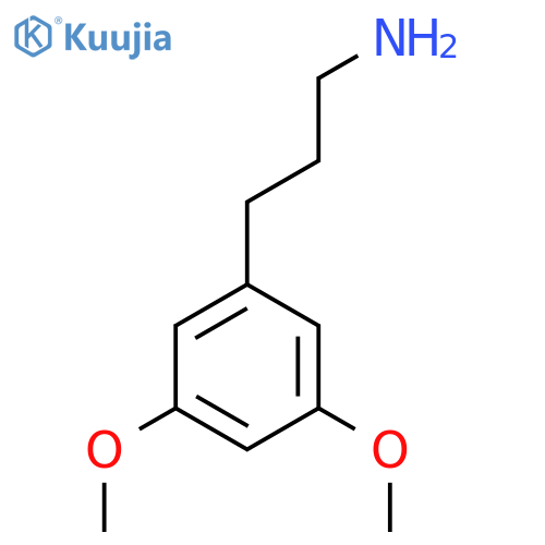 3-(3,5-dimethoxyphenyl)propan-1-amine structure