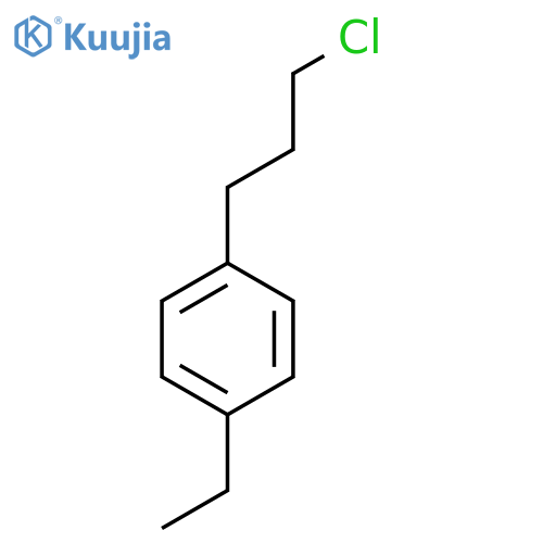 4-(3-Chloropropyl)ethylbenzene structure