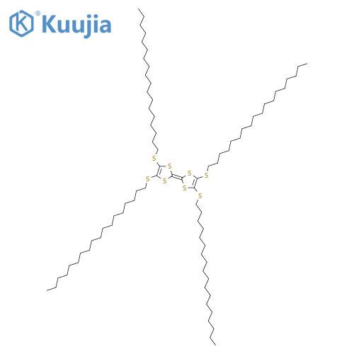 4,4',5,5'-Tetrakis(octadecylthio)-2,2'-bi(1,3-dithiolylidene) structure