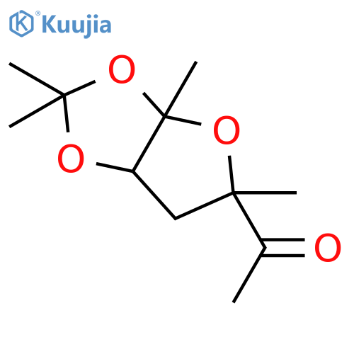 Ethanone, 1-(tetrahydro-2,2,3a,5-tetramethylfuro[2,3-d]-1,3-dioxol-5-yl)- structure